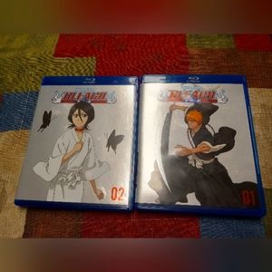 Shonen Jump Bleach DVDs (PART 1 AND 2)